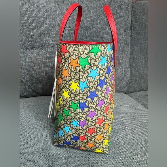 GUCCI stars kids tote bag - Picture 4 of 9